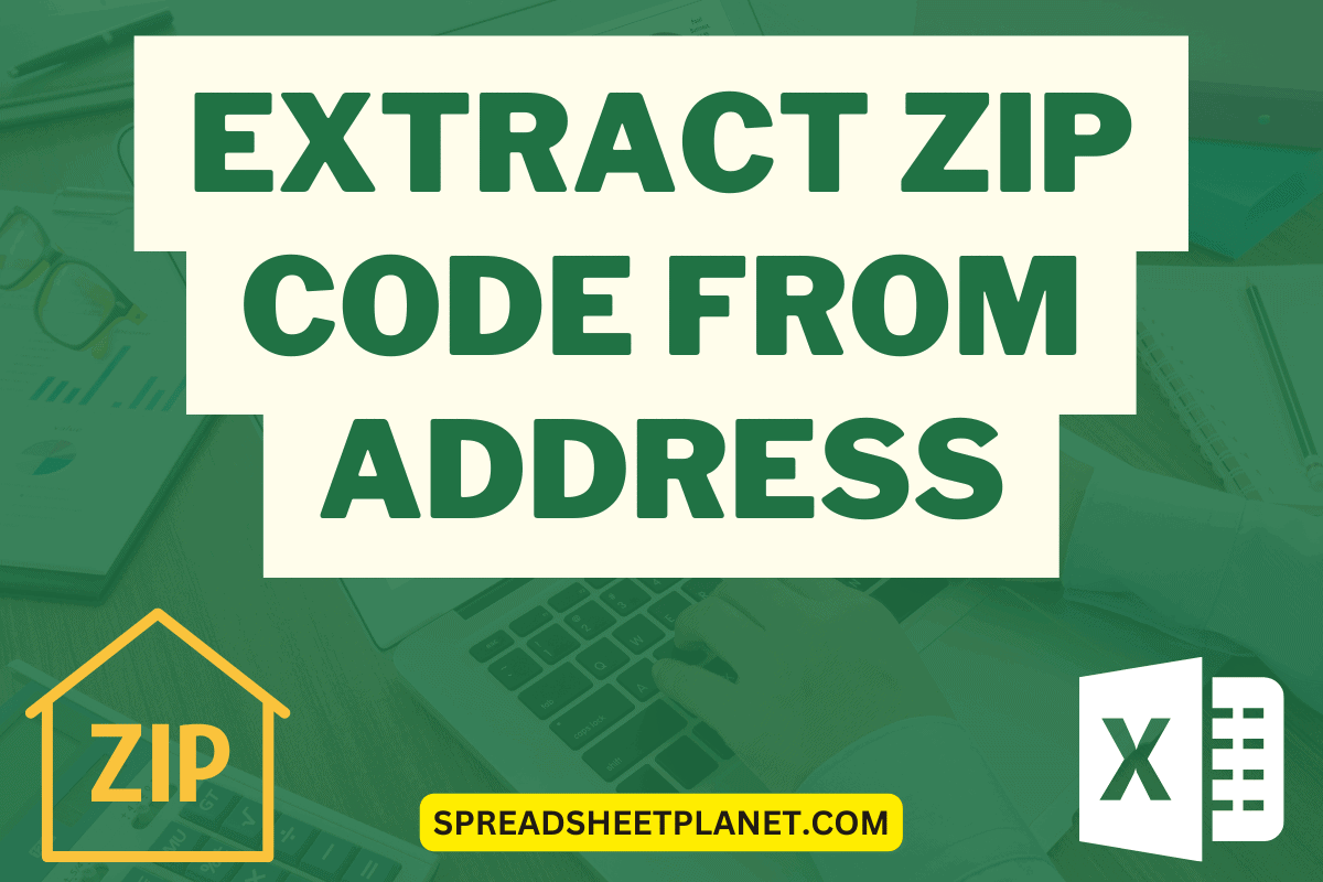 Extract ZIP Code from Address in Excel (5 Easy Ways)