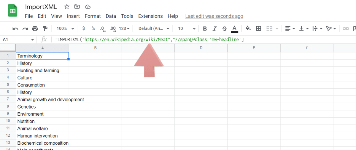 IMPORTXML Google Sheets Function Easy Guide [2024] SSP