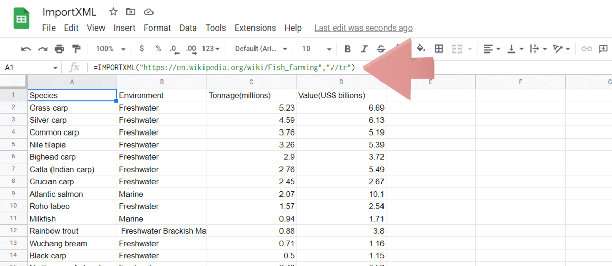 IMPORTXML Google Sheets Function Easy Guide [2024] SSP