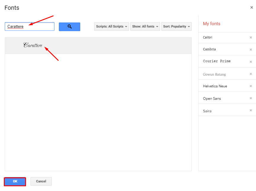 20 Best Calligraphy Fonts on Google Docs SSP