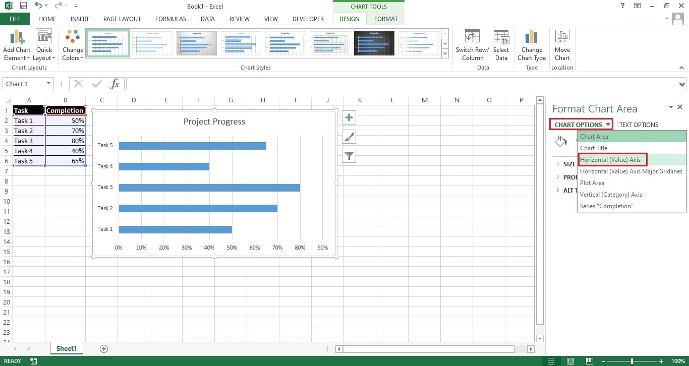 How to Create a Progress Bar in Excel? Spreadsheets Expert