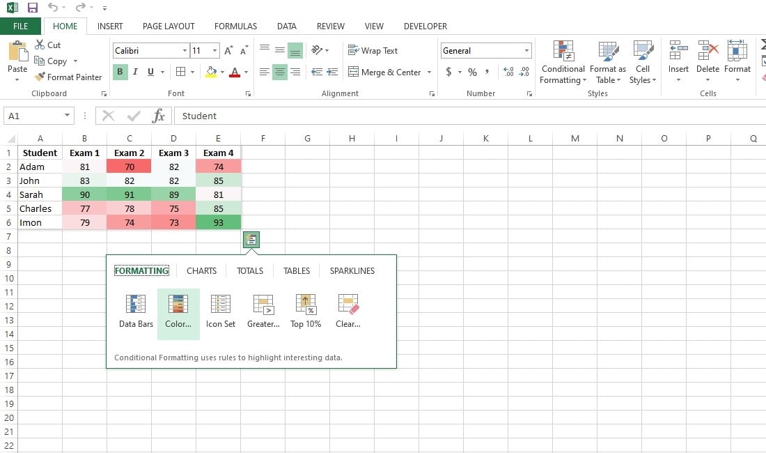Where is the Quick Analysis Tool in Excel & How to Use it?