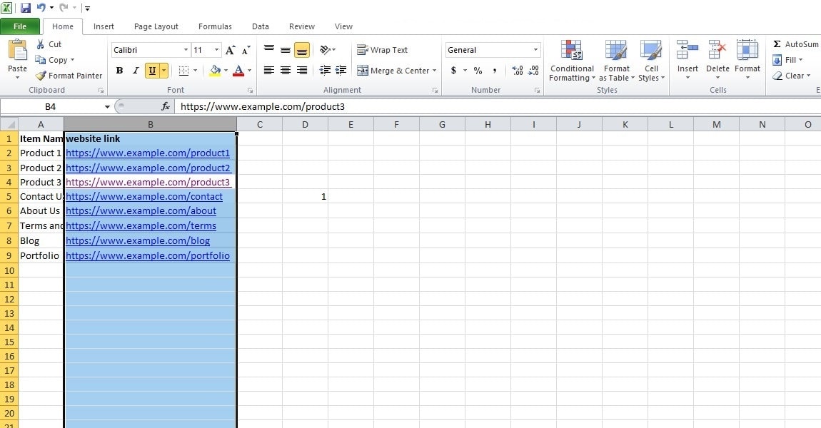 How to Quickly Remove Multiple or All Hyperlinks in Excel