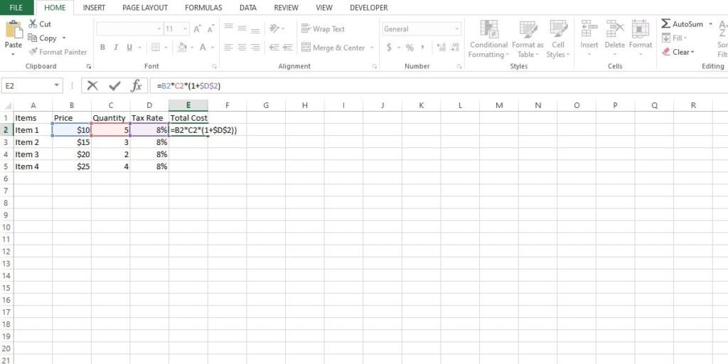 How to Create an Absolute Cell Reference in Excel? Spreadsheets Expert