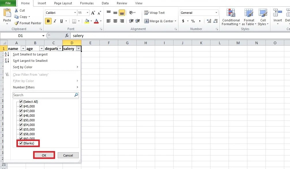 Excel Filter Not Working Issues & How to Resolve/Fix Spreadsheets