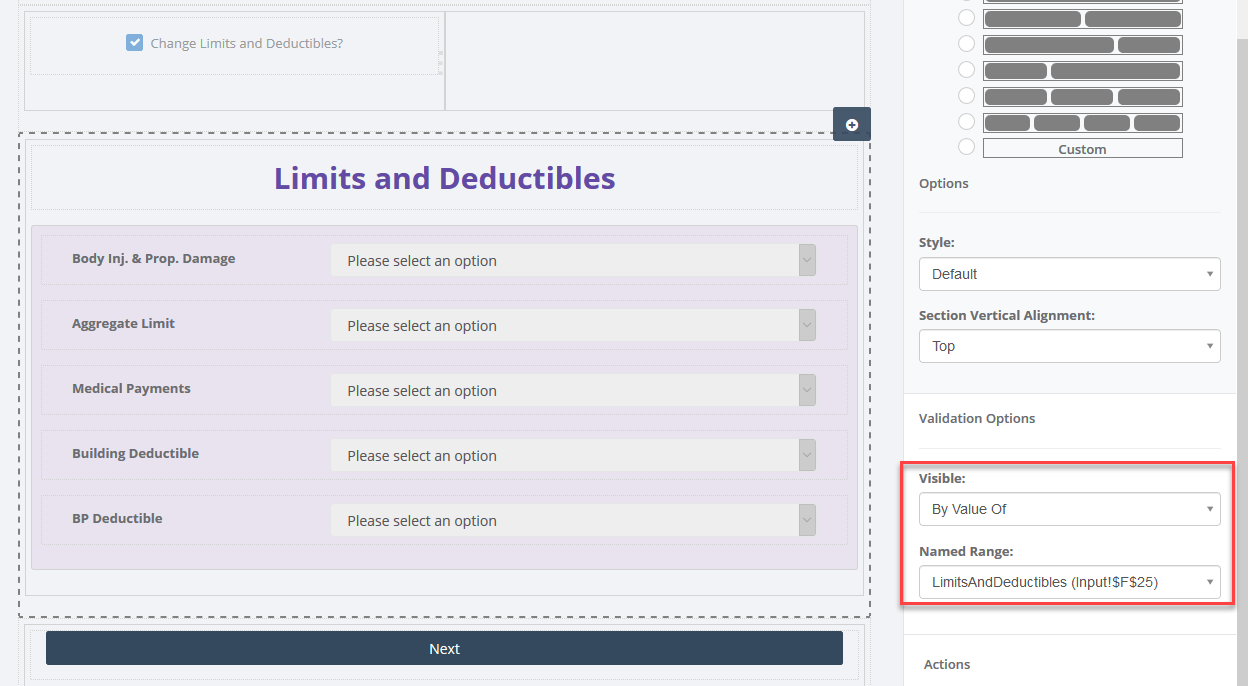 No Code for Dynamic User Interface Hiding and Disabling Controls(06)