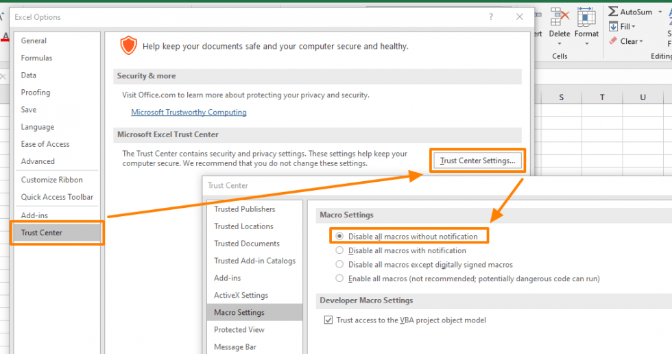 How to disable Workbook_Open and Auto_Open in Excel