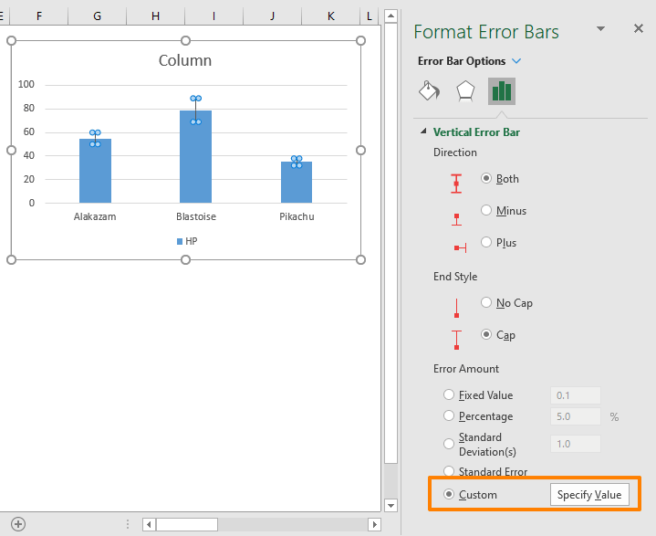 Add error bars excel for mac ifgase