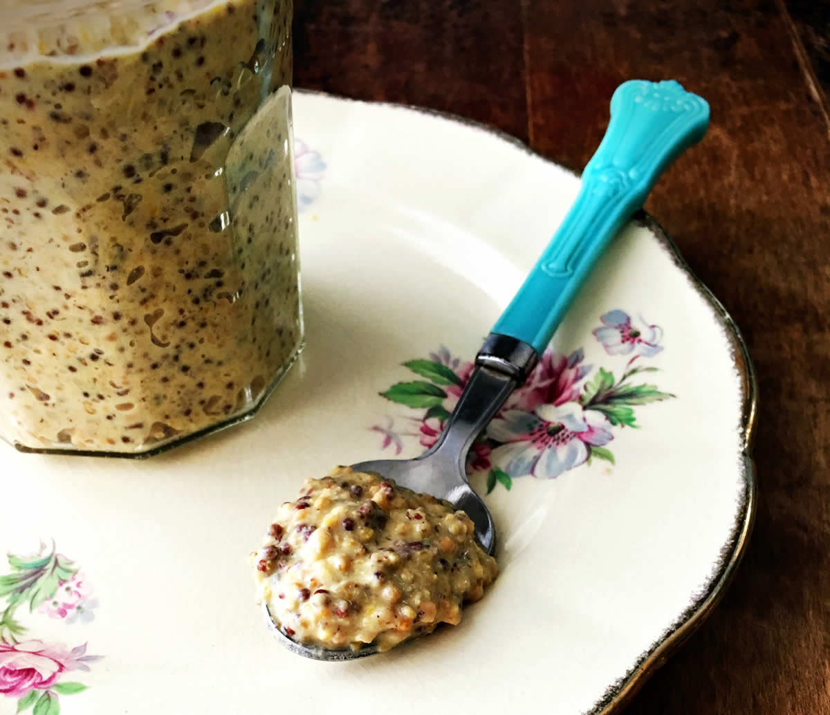 Homemade Whole Grain Mustard Spread the Mustard