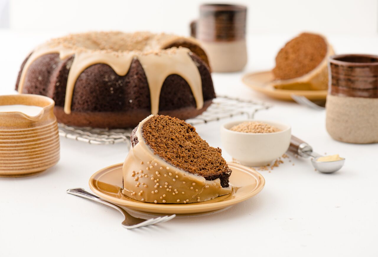 MolassesMustard Gingerbread Pound Cake Spread the Mustard