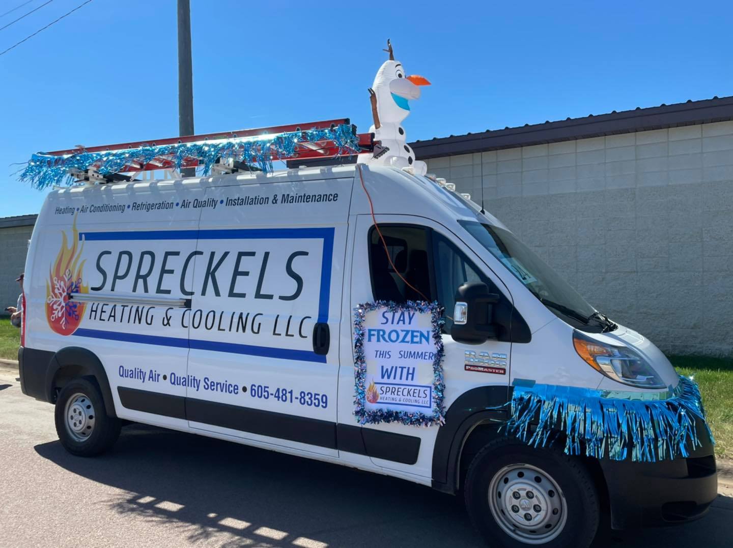 HVAC Work Spreckels Heating & Cooling Dante, SD