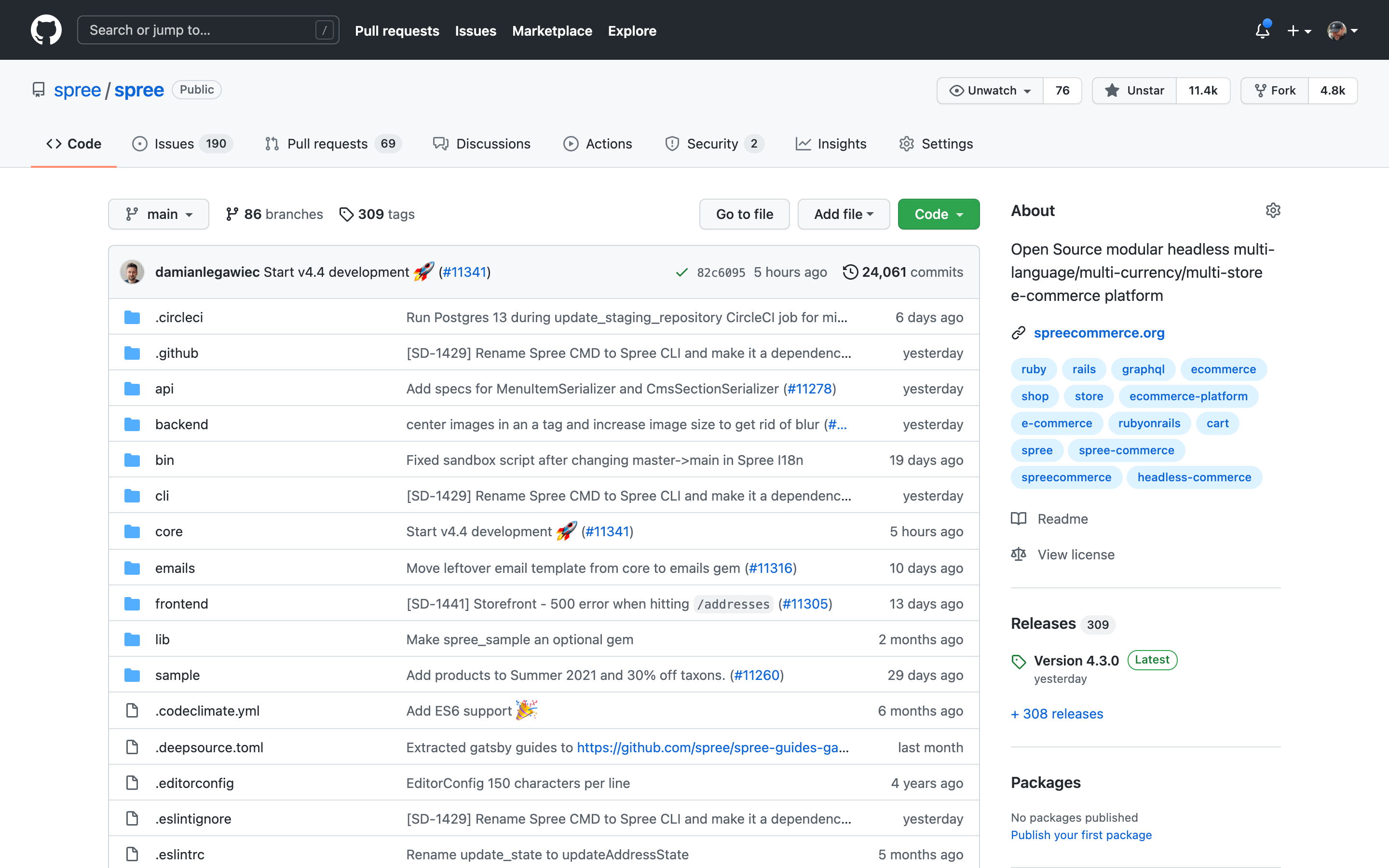 Spree Commerce a headless opensource platform