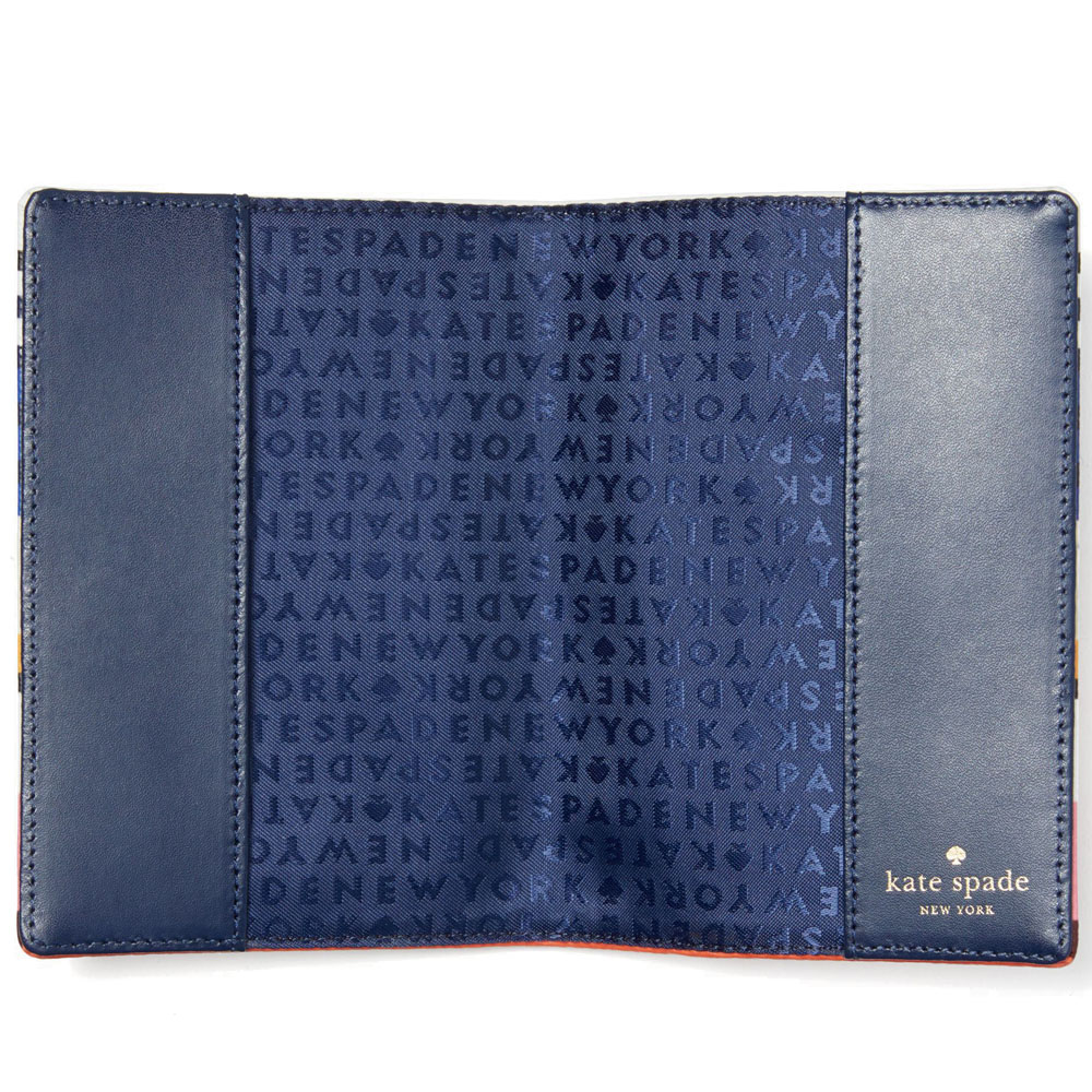 SpreeSuki Kate Spade Passport Holder Pink Multi WLRU5285