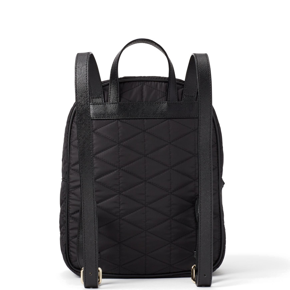 SpreeSuki Kate Spade Wilson Road Quilted Small Bradley Backpack Black