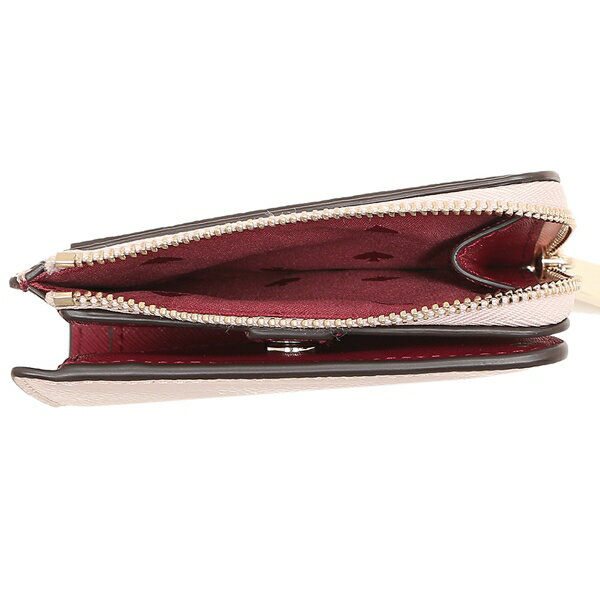 SpreeSuki Kate Spade Eva LZip Bifold Wallet Rose Smoke Pink WLRU6253