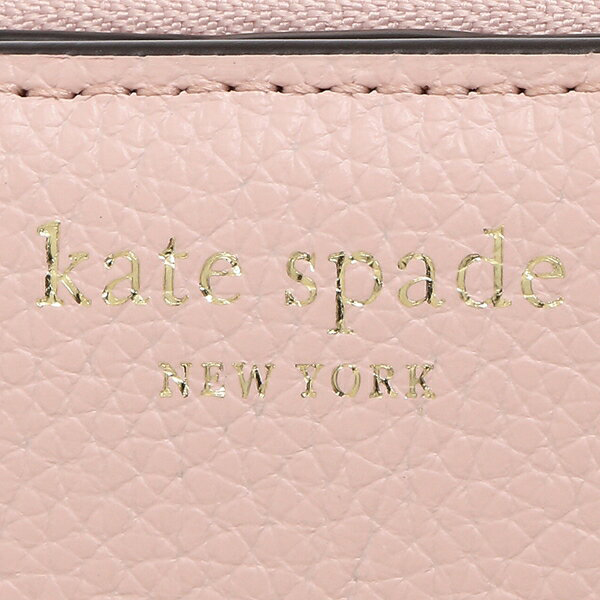 SpreeSuki Kate Spade Eva LZip Bifold Wallet Rose Smoke Pink WLRU6253