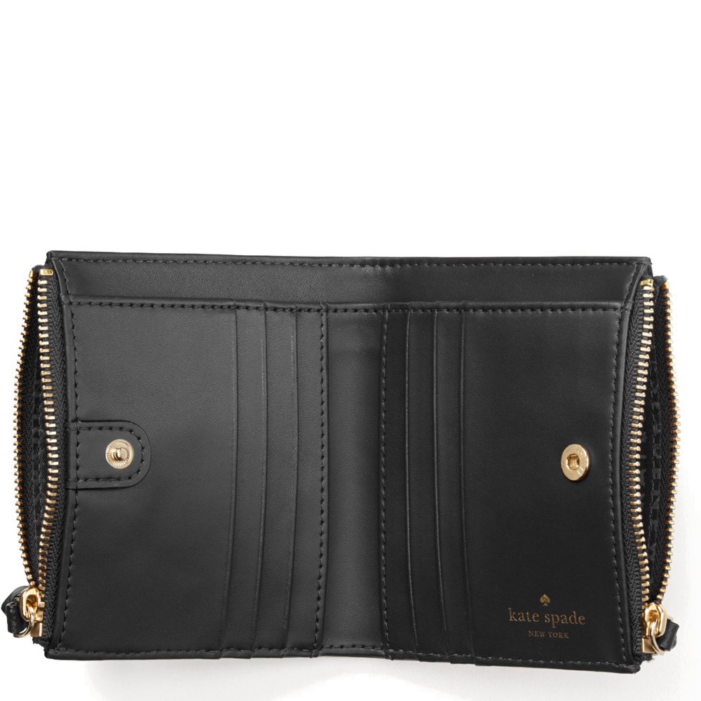 SpreeSuki Kate Spade Small Wallet Mulberry Street Small Malea Black