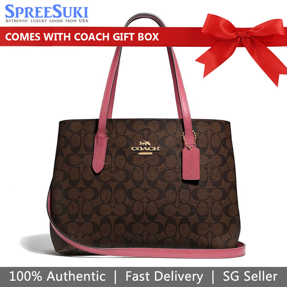 SpreeSuki Coach Shoulder Bag Crossbody Bag Avenue Carryall In