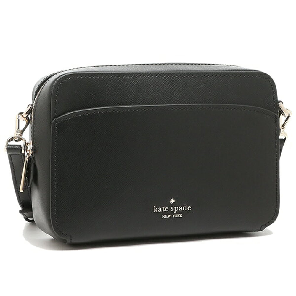 SpreeSuki Kate Spade Crossbody Bag Lauryn Camera Bag Black WKRU7064