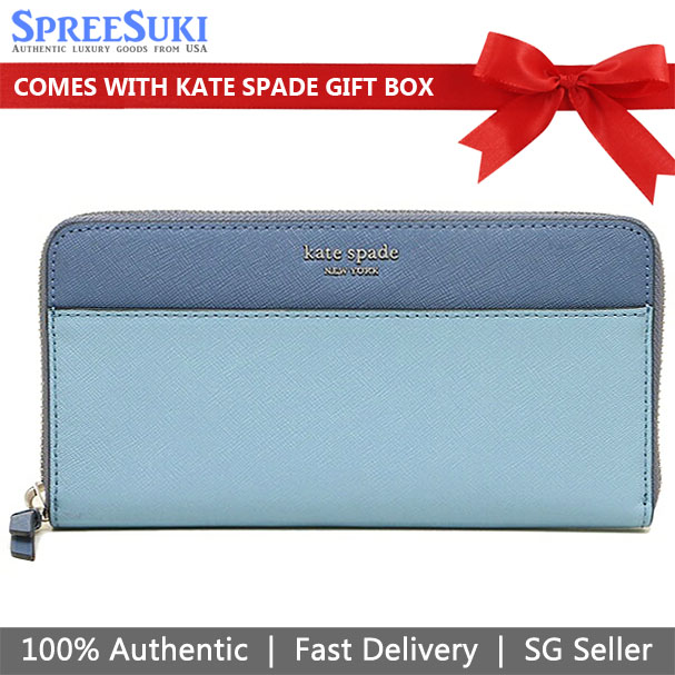 SpreeSuki Kate Spade Cameron Large Continental Zip Around Wallet Long