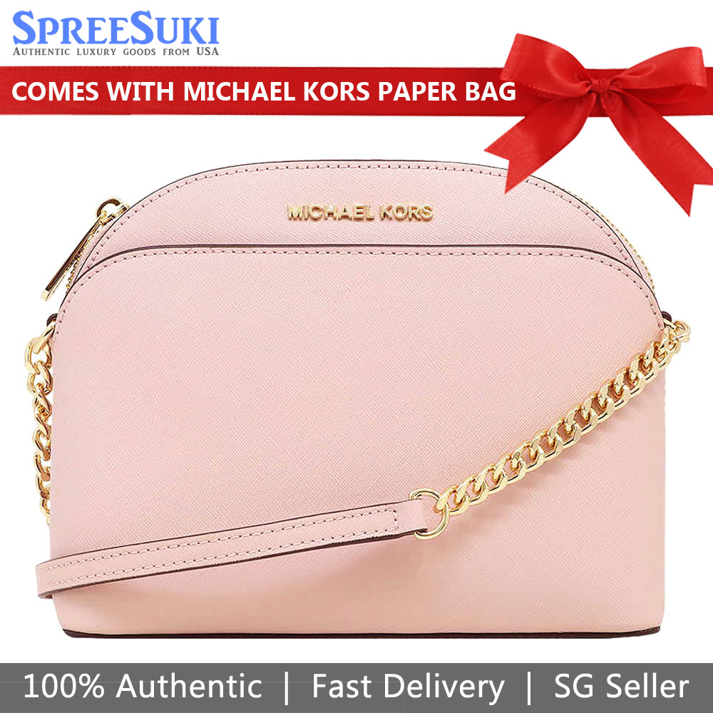 SpreeSuki Michael Kors Crossbody Bag Emmy Medium Dome Crossbody