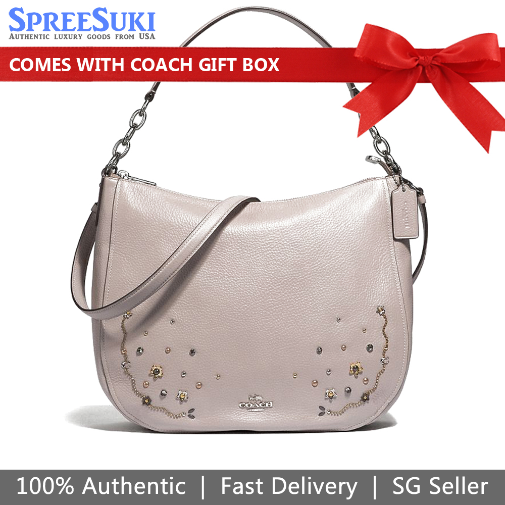 SpreeSuki Coach Crossbody Bag Shoulder Bag Elle Hobo With Stardust