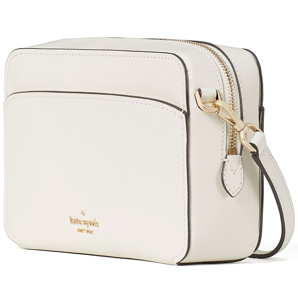 SpreeSuki Kate Spade Crossbody Bag Lauryn Camera Bag Parchment Off
