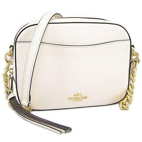 SpreeSuki Coach Camera Crossbody Bag Chalk Off White 29411