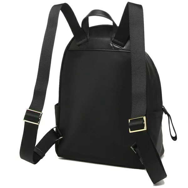 SpreeSuki Kate Spade Chelsea Nylon Medium Backpack Black WKR00556
