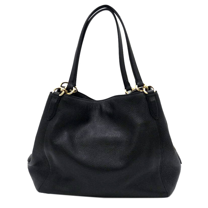 SpreeSuki Coach Hallie Shoulder Bag Black F80268