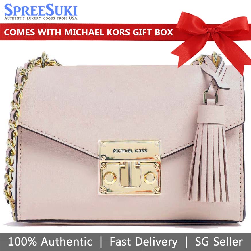 SpreeSuki Michael Kors Crossbody Bag Rose Small Crossbody Powder