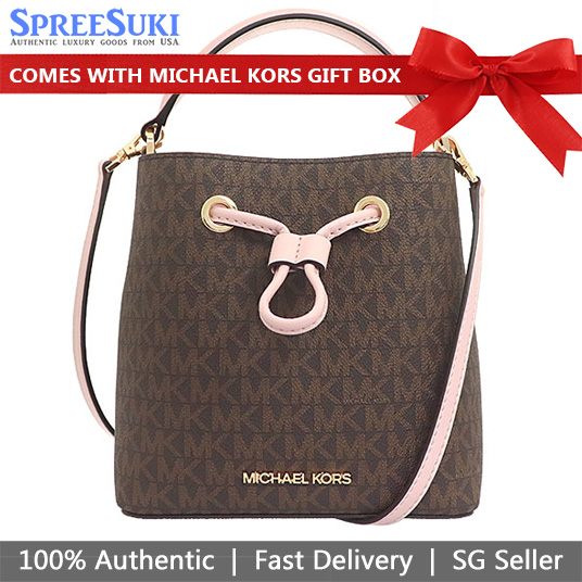 SpreeSuki Michael Kors Crossbody Bag Suri Small Bucket Crossbody