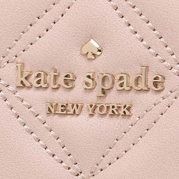 SpreeSuki Kate Spade Natalia Large Slim Card Holder Rose Smoke Pink