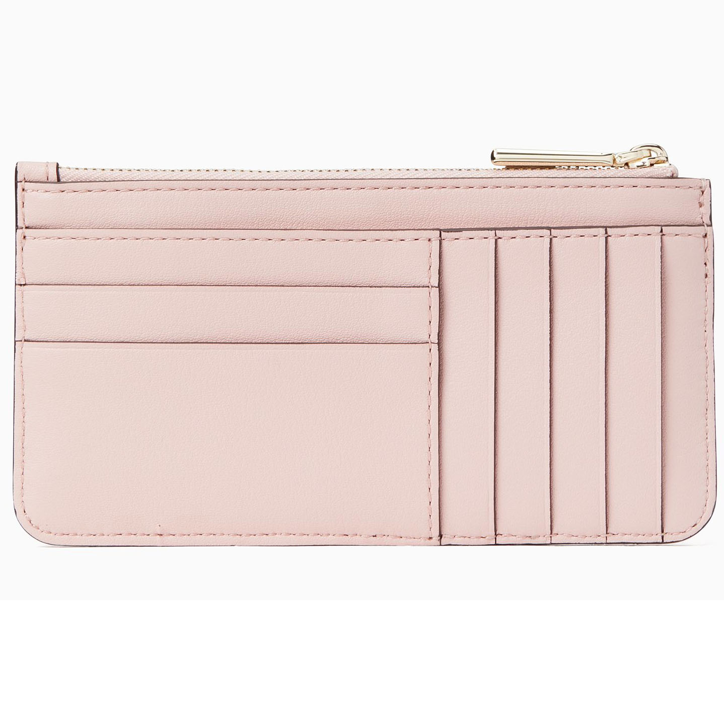 SpreeSuki Kate Spade Natalia Large Slim Card Holder Rose Smoke Pink