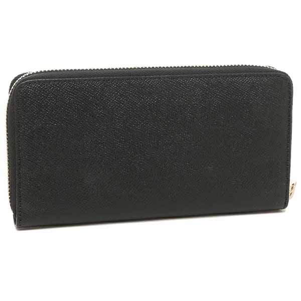 SpreeSuki Coach Long Wallet Long Zip Around Wallet Black C3441