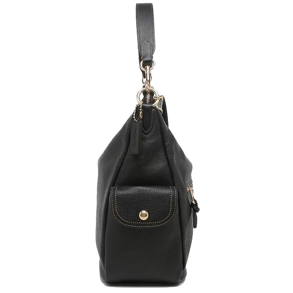 SpreeSuki Coach Crossbody Bag Pennie Shoulder Bag Leather Black 6152