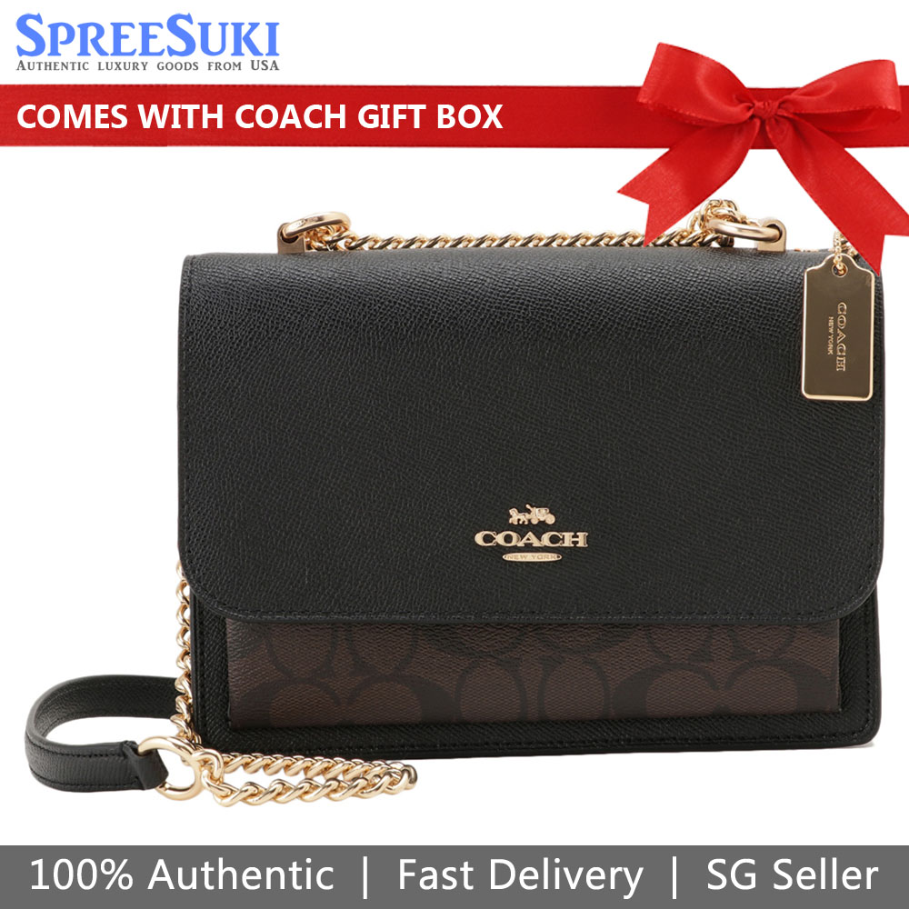 SpreeSuki Coach Crossbody Bag Klare Crossbody In Signature Canvas