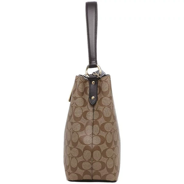 SpreeSuki Coach Crossbody Bag Town Bucket Bag In Signature Canvas