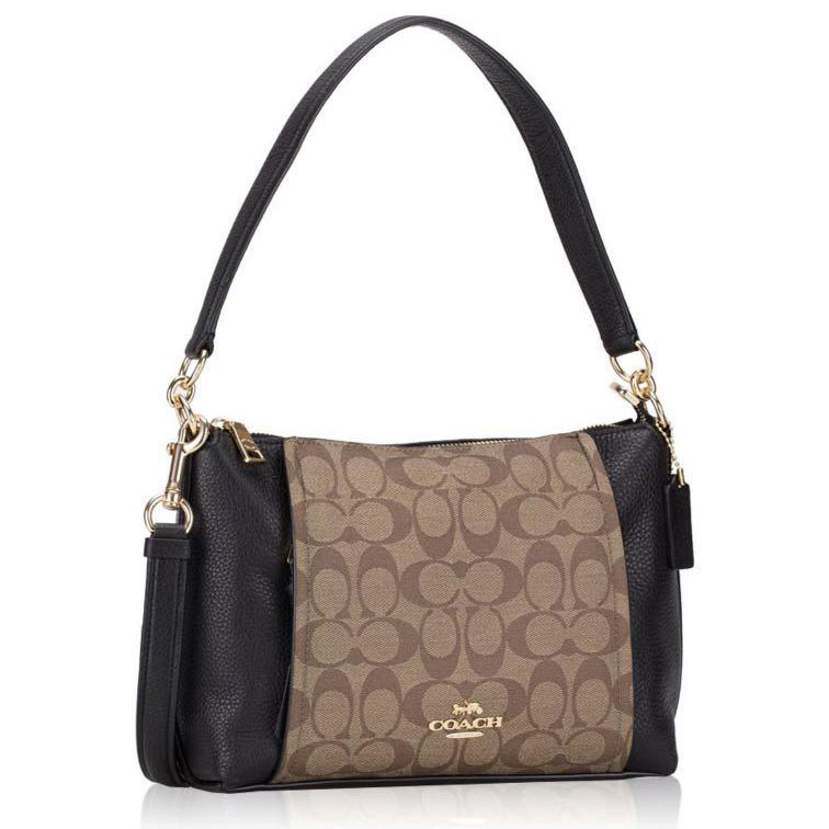 SpreeSuki Coach Crossbody Bag Small Marlon Shoulder Bag In Signature