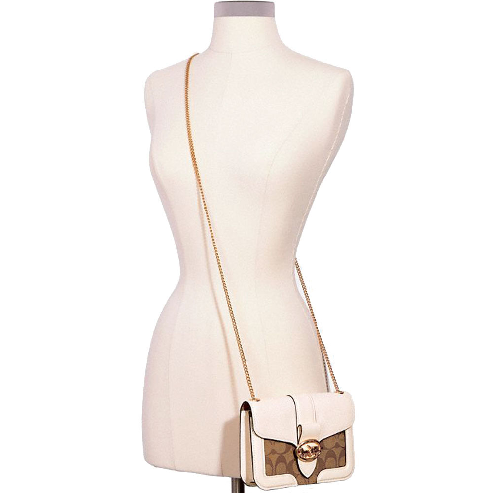 SpreeSuki Coach Crossbody Bag Signature Canvas Crossbody