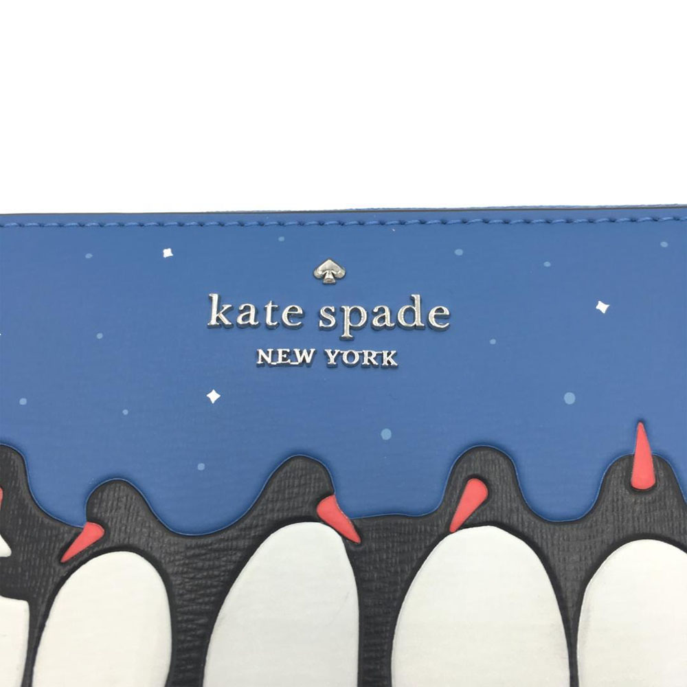 SpreeSuki Kate Spade Long Wallet Arctic Friends Large Continental