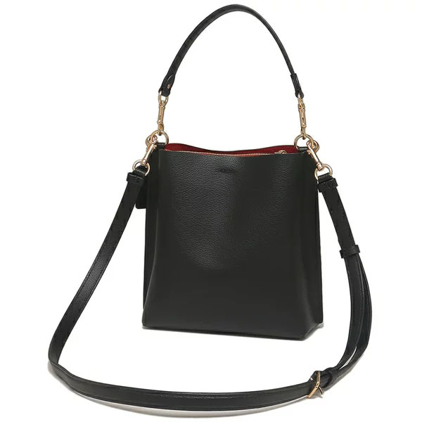 SpreeSuki Coach Crossbody Bag Mollie Bucket Bag 22 Black CA177