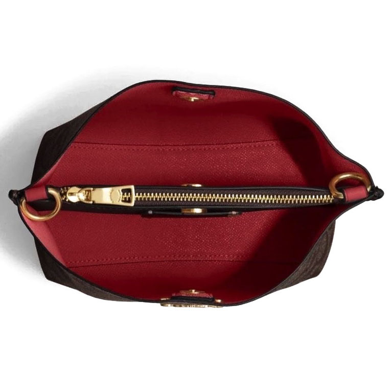 SpreeSuki Coach Crossbody Bag Mollie 22 In Signature Canvas Bucket