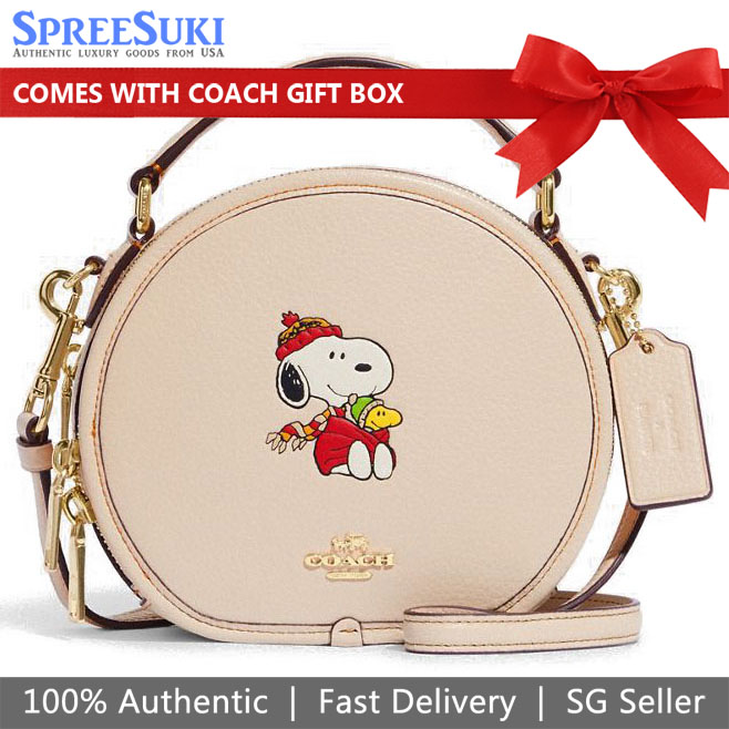 SpreeSuki Coach Crossbody Bag Coach X Peanuts Canteen Crossbody With