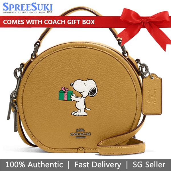 SpreeSuki Coach Crossbody Bag Coach X Peanuts Canteen Crossbody With