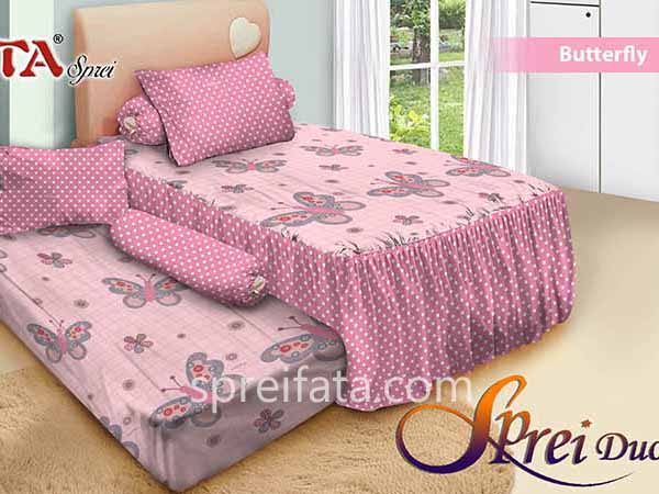 Sprei Fata Sorong 2in1 Butterfly - SPREI FATA