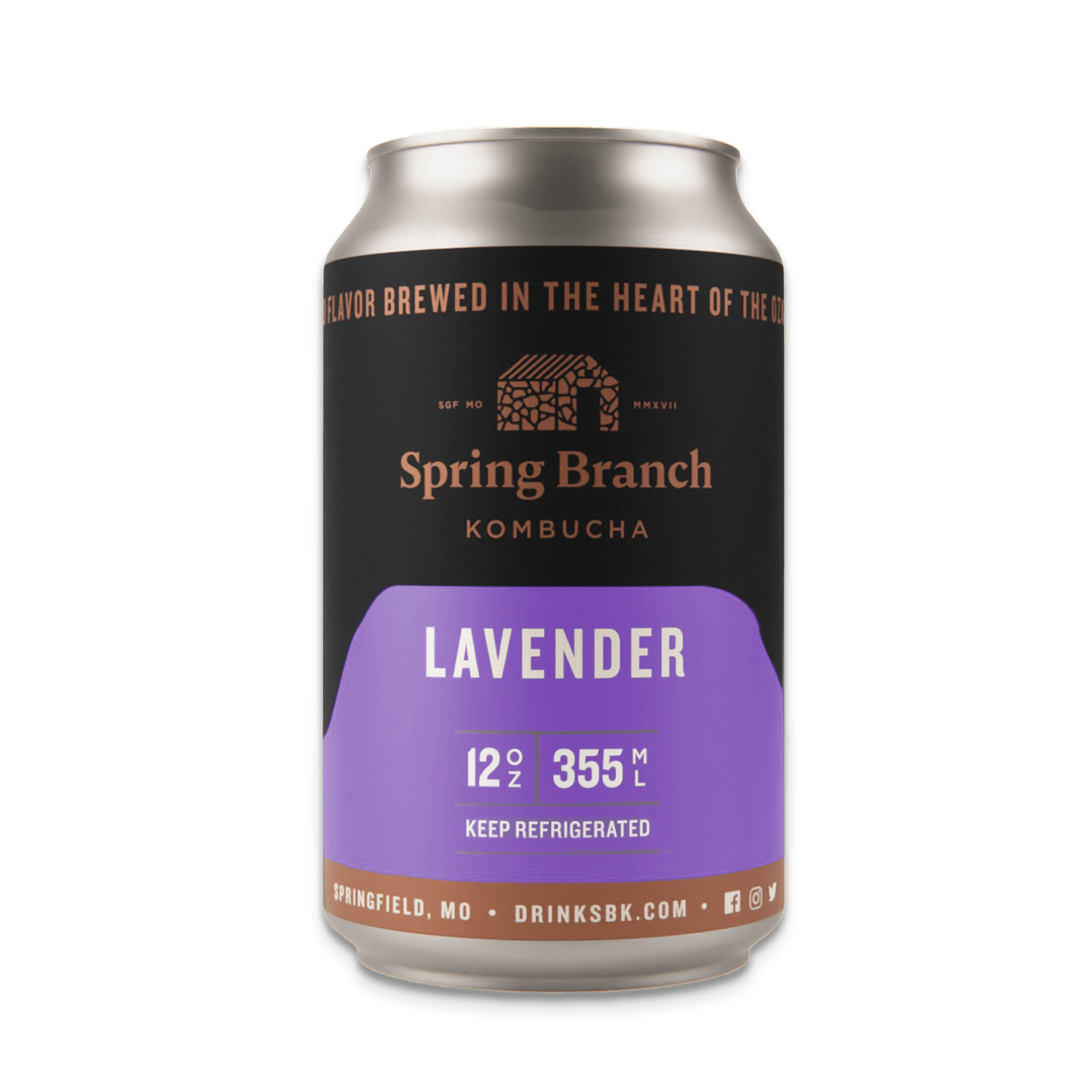 Lavender Kombucha Spring Branch Kombucha