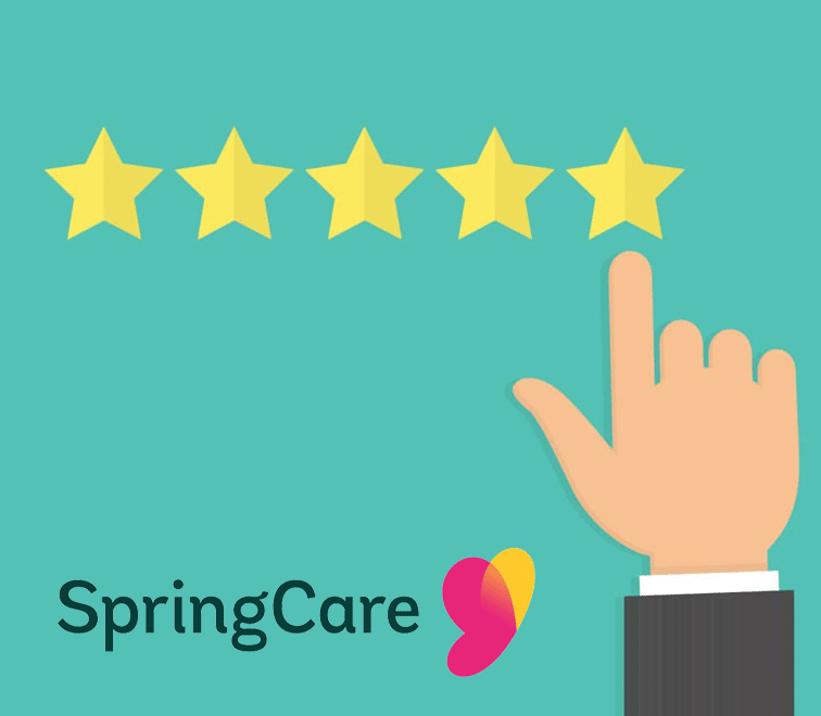 A glowing review for Henning Hall Springcare Care Homes