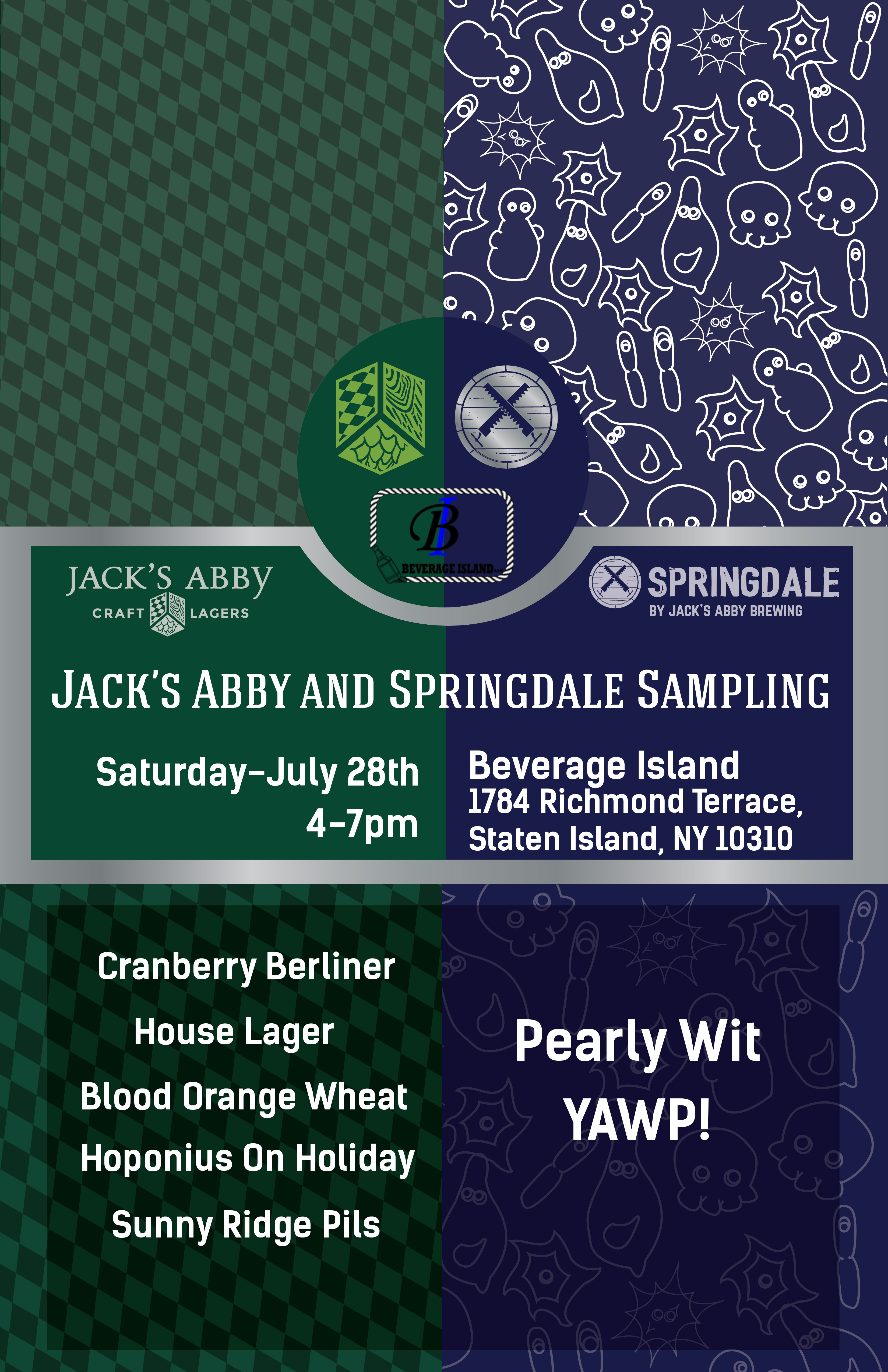 Jack’s Abby and Springdale Sampling (NY) Springdale Beer Co