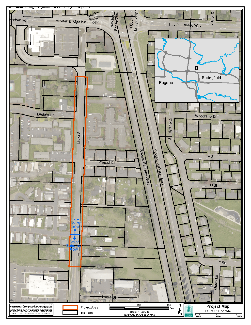 P21188 Laura Street City of Springfield Oregon